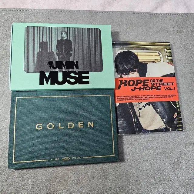 3개 일괄 bts 방탄 위버스 앨범