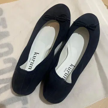 kurun 네이비 발레 슈즈 미사용품