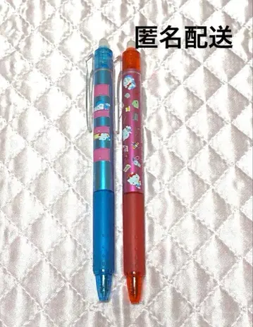 헬로키티 도라에몽 프릭션 2개 세트 헤이세이 레트로 콜라보 상품 레어