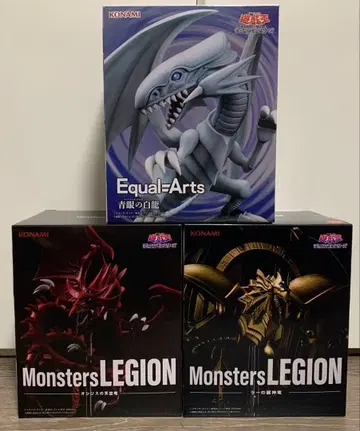 유희왕 피규어 3종 세트