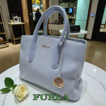FURLA 라이트 블루 숄더백