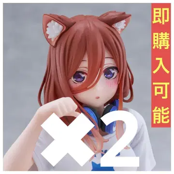 Desktop Cute 피규어 나카노 미쿠 2체 세트