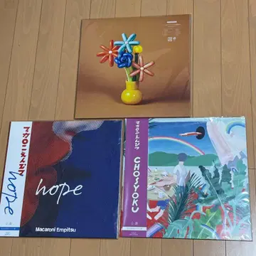 마카로니 연필 레코드 세트