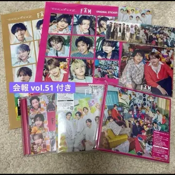 FAM timelesz 3 형태 세트 뉴스레터 포함