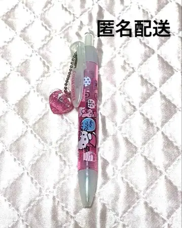 헬로키티 미니 볼펜 클립 포함 헤이세이 레트로 레어 2004년