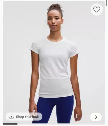 룰루레몬 스위프틀리 폰텔 쇼트 셔츠