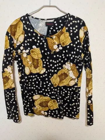 원더풀 월드 곰 롱 T셔츠