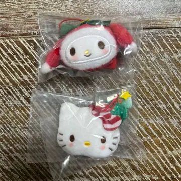 산리오 크리스마스 시크릿 마스코트 오너먼트 헬로키티 마이멜로디