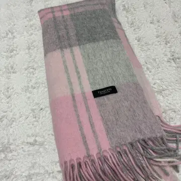 TIMISYO 체크 무늬 스톨 머플러