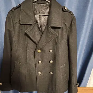 FUGA 울 피코트 블랙 46 사이즈