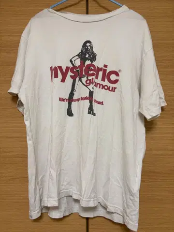 HYSTERIC GLAMOUR 티셔츠 M 사이즈 화이트