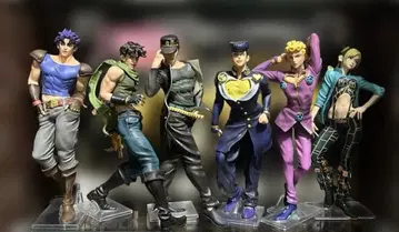 죠죠의 기묘한 모험 액션 피규어 6체 세트