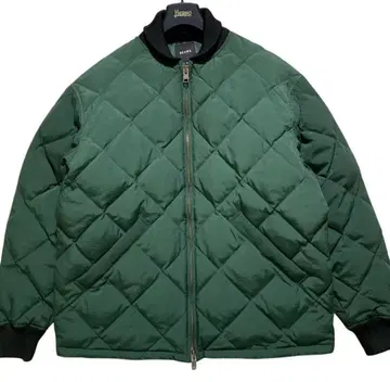 BEAMS 퀼팅 다운 자켓