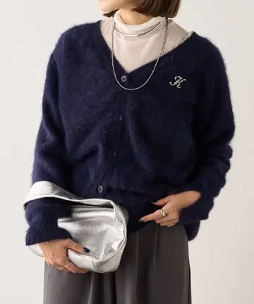 SHENERY 퍼 캐시미어 3WAY 니트 가디건