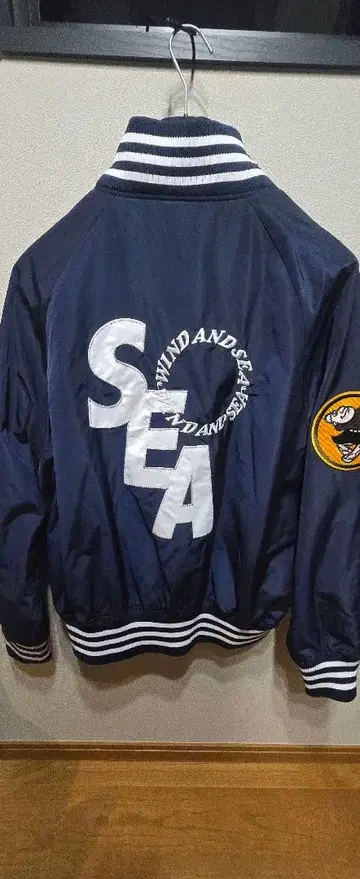 WINDANDSEA x MLB 바시티 자켓 파드레스 L 사이즈