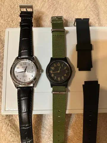 [ CITIZEN ] 아날로그 손목시계 교환 가능 밴딩 포함