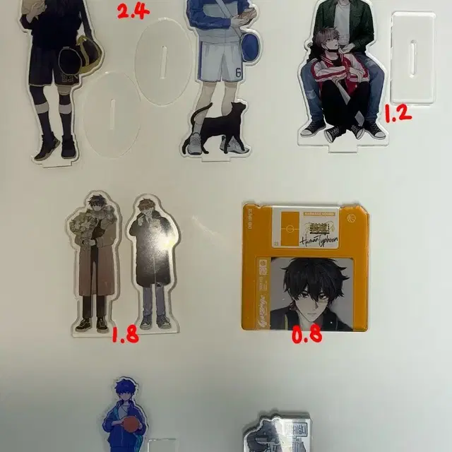 가비지타임 최종수 기상호 종상 아크릴 스탠드 아크릴 코롯토 양도