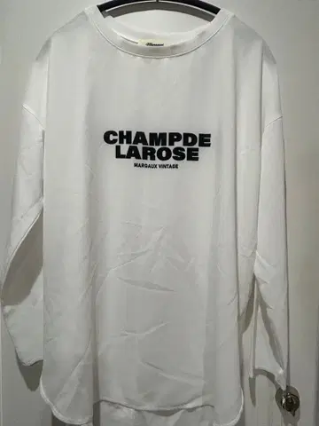 샹드라 로즈 말고 빈티지 콜라보 롱T 블라우스