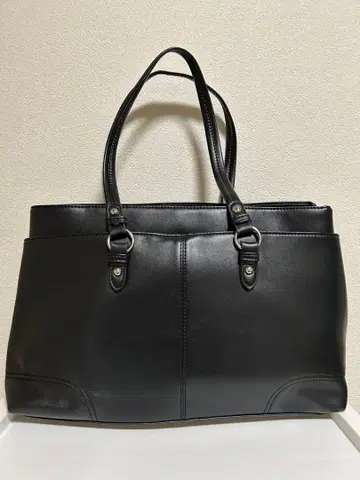 취업활동에!! 블랙 토트백