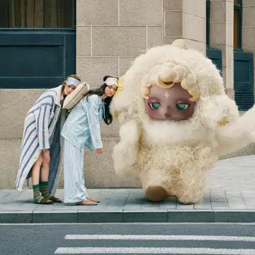 [ 미개봉 정품 ] POPMART SKULLPANDA 봉제 인형 시리즈