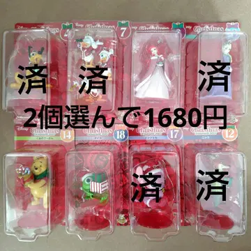 디즈니 크리스마스 오너먼트 복권 2025 피규어 아리엘, 푸, 마이크