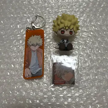 히로아카 바쿠고 카츠키 키링 피규어