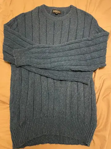 랜즈 엔드 코튼 니트