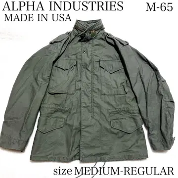 최종 가격 인하 ALPHA INDUSTRIES M-65 필드 자켓