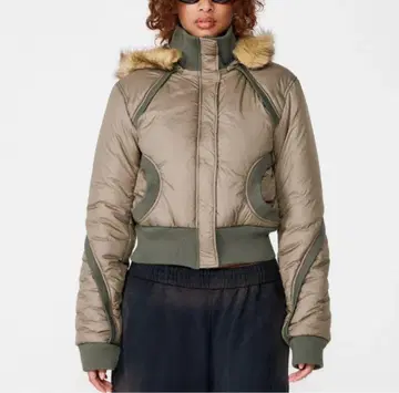 BEEDEN SWITCHING RIB 2WAY PUFFER JACKET