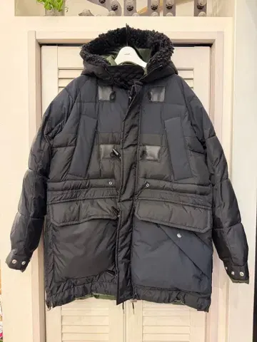sacai 21-02643M 사이즈 1 다운 자켓 코트