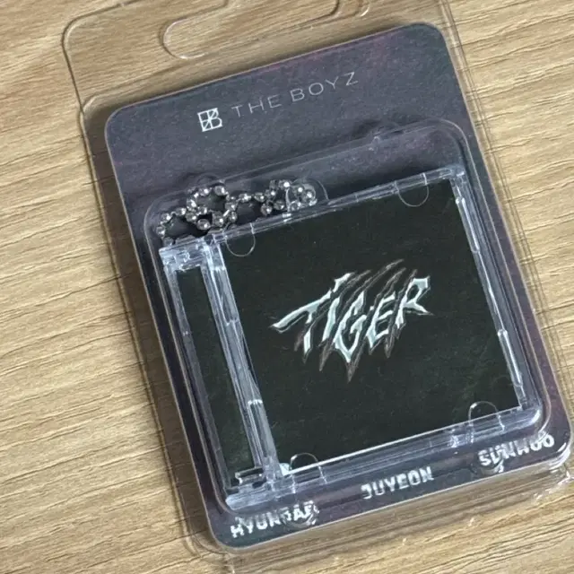 더보이즈 타이거 NFC 키링 앨범 현우주