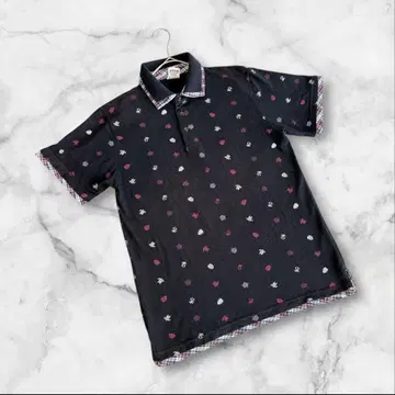 마우로아 피케 셔츠 블랙 L 사이즈