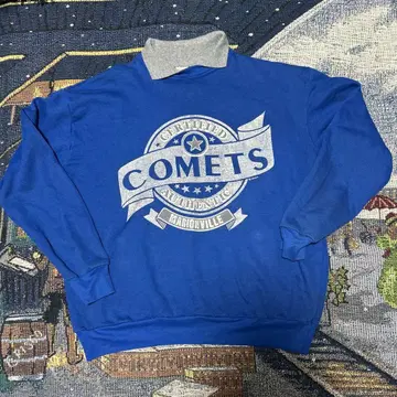 80s USA Dodger 맨투맨 빈티지 파랑