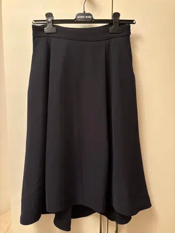 MAGGY 네이비 플레어 스커트 사이드 포켓 38