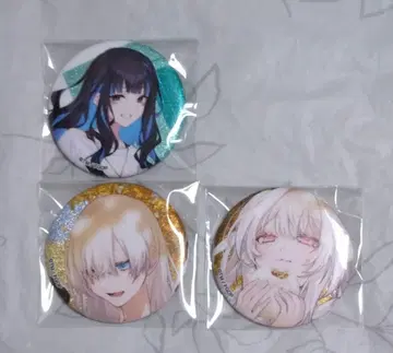 FGO 로손 글리터 캔뱃지 3종 세트