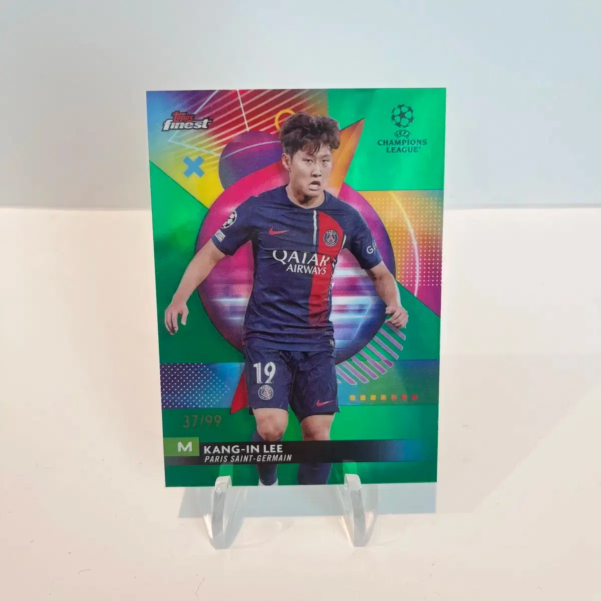 PSG 이강인 99한정 그린 카드 A