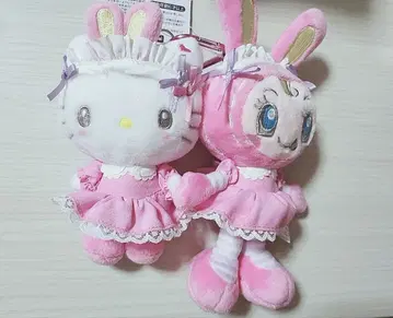 산리오 x 메조 피아노 마스코트 홀더 키티만