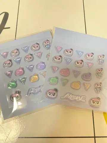 SEVENTEEN NEW_ 봉봉이 데코 스티커 2장 세트
