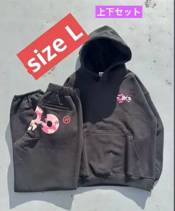 90 Logo Original Hoodie Sweat Pants L