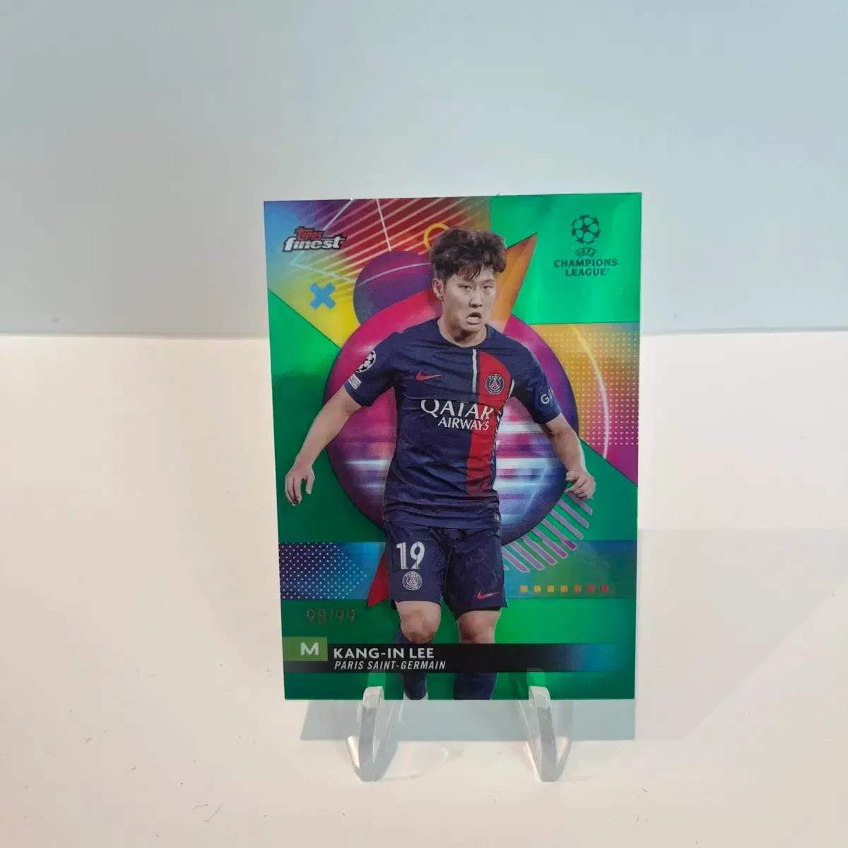 PSG 이강인 99한정 그린 카드 B