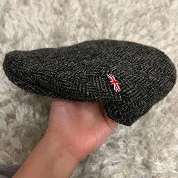 페레그린 해리스 트위드 헌팅 모자 그레이