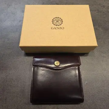 GANZO 2023년 롯폰기점 한정판 BOX 코인 케이스 지갑