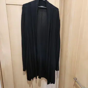 SHELLAC 블랙 롱 가디건