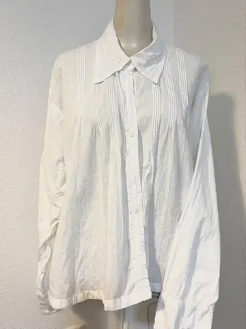 빈티지 블라우스 화이트 자수