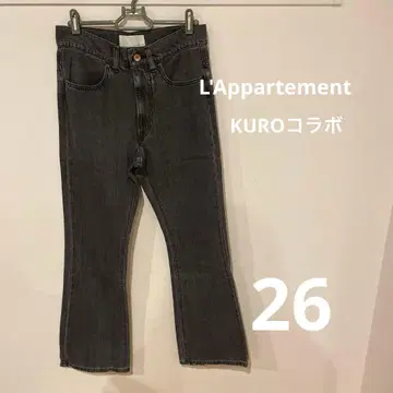 L'Appartement KURO 콜라보 플레어 데님