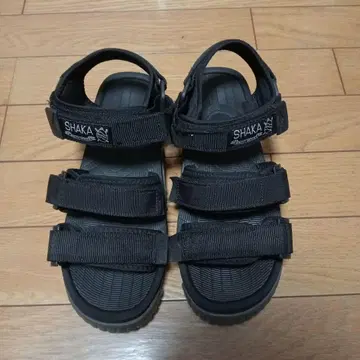SHAKA 스포츠 샌들 블랙 25.0cm