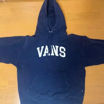 VANS 네이비 후드티 S 사이즈