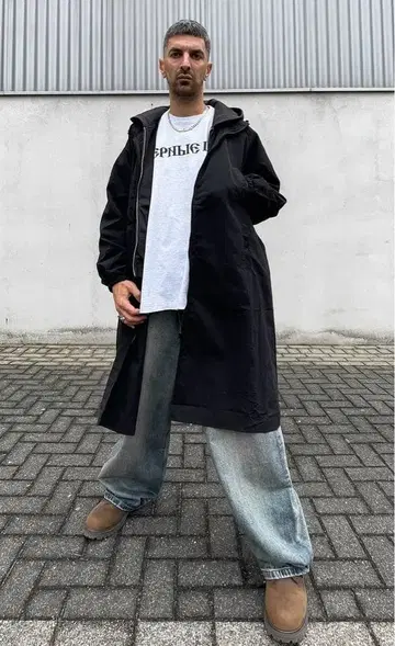 YZY RC-01 04 나일론 롱 코트