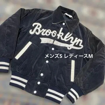 USA제 70s 80s empire 코듀로이 바시티 자켓