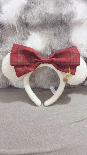 디즈니 크리스마스 리루린린 머리띠 미니